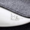 S999 Sterling Silver Pure Silver Stud Earrings Female Water Drop Ear-caring Shell Pearls