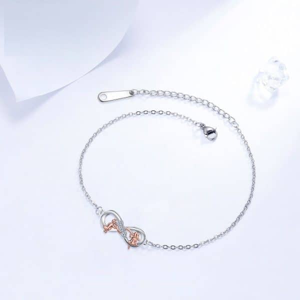 European And American Love Unlimited Symbol Ornament Bracelet Sister Ladybro Bracelet Female