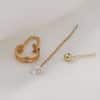 Fashion Accessories, Simple And Compact Earrings, Ear Design Sense Ear Bone Clip Set Earrings