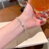 Vintage Pearl Bracelet Female Ins Style High Sense