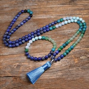 Natural Stone 8MM108 Jewelry Set Lapis Lazuli Jewelry
