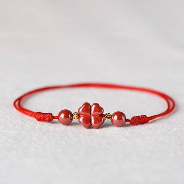 Fashion Personality Natural Cinnabar Anklet Bracelet