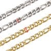 Stainless Steel 18K Gold Color Protection Cross Necklace