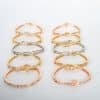Zinc Alloy Diamond Simple Ladies' Bracelet