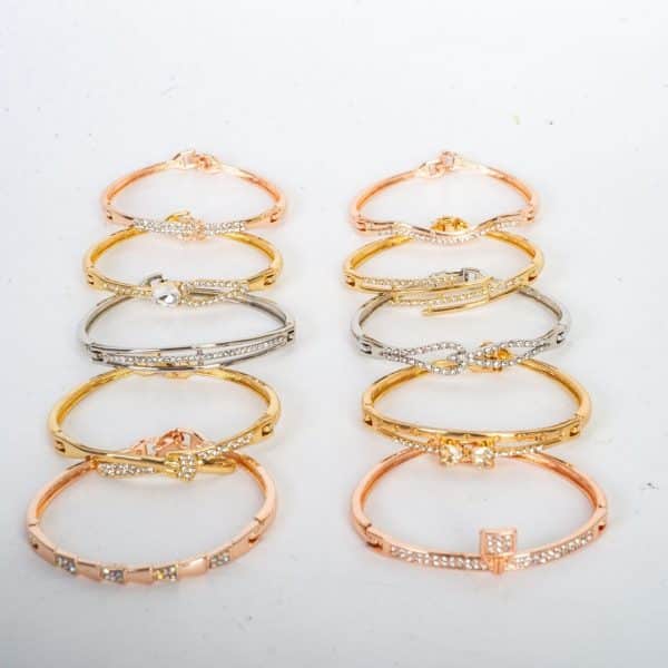 Zinc Alloy Diamond Simple Ladies' Bracelet