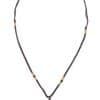 Natural Crystal Black Tourmaline Rough Stone Pendant