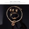 Creative Alloy Jewelry Set Gold-plated Necklace