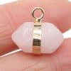 Natural Stone Pillar Pendant Jewelry Accessories