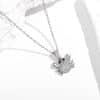 Strong Color Retention 18K Gold Ocean Series Pendant Gold Necklace