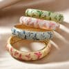 Enamel Butterfly Simple All-match Vintage Bracelet