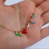 Drop Oil Color Clothes Socks Fashion Necklace Bracelet