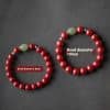 Cinnabar Hetian Jade Beads Cinnabar Bracelet