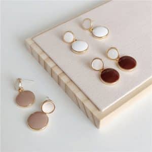Drop Glaze Feminine Korean Personality Cold Wind Earrings