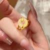 Gold Snake New Chinese Style Jade Necklace