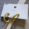 Women's Temperament Solid Color Oil Drop Earrings