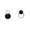 Women's Temperament Geometric Asymmetric Circle Earrings