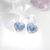 Dried Resin Water Drop Earrings