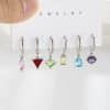 Women's Fashion Geometric Candy Earrings Set