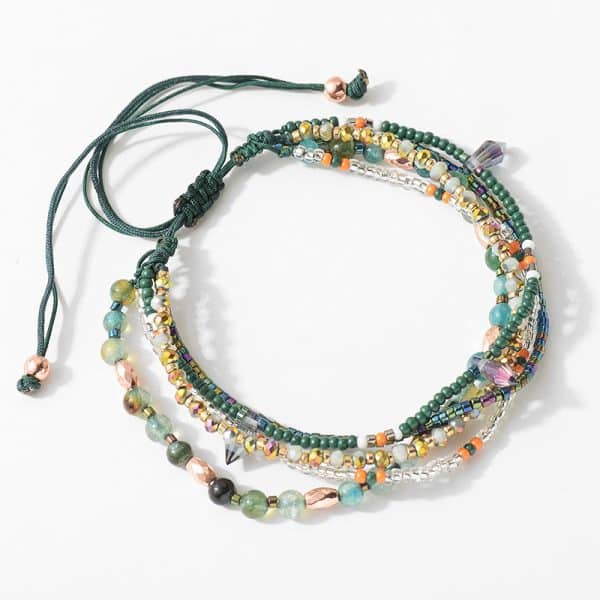 Bohemian Style Vacation Versatile Bead Bracelet