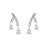 Zircon Water Drop Earrings With Super Sparkling Atmosphere