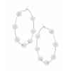 The New Pearl Big Circle Earrings Are Exaggerated