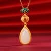 Women's Fashion Personalized Water Drop Vintage Necklace