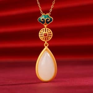 Women's Fashion Personalized Water Drop Vintage Necklace