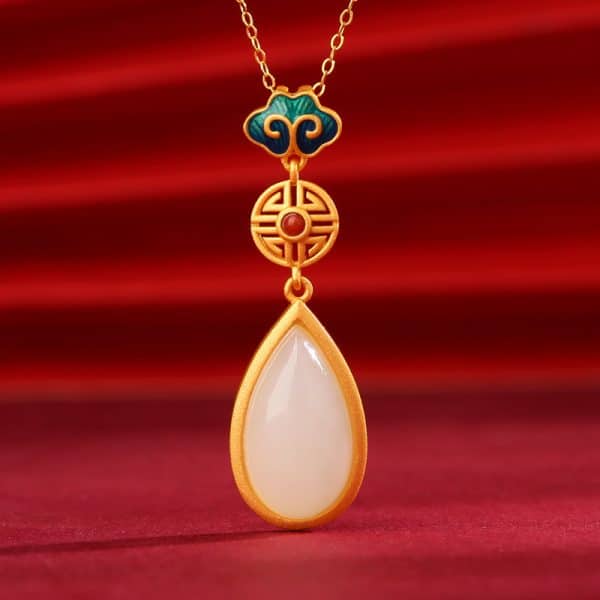 Women's Fashion Personalized Water Drop Vintage Necklace