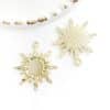 SUNFLOWER Alloy Drop Oil Small Pendant Creative Diy Bracelet Keychain Earrings Pendant