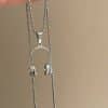 Simple Fashion Personality Long Headset Necklace