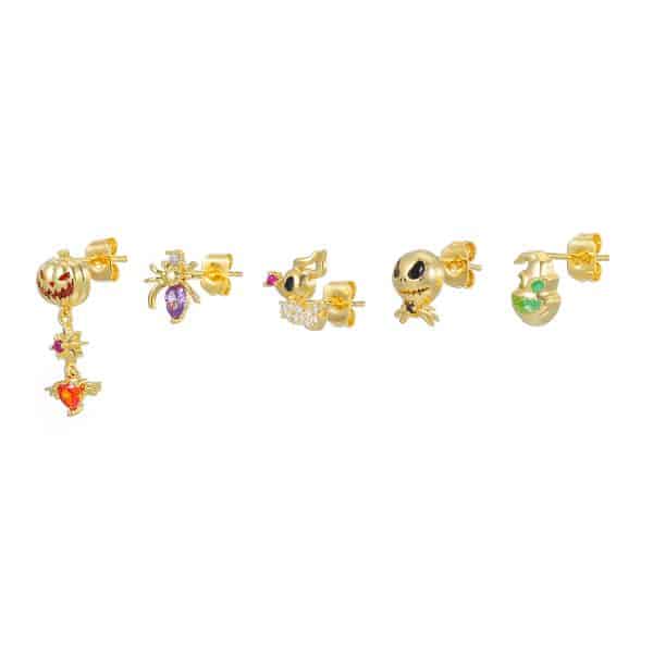 Halloween Cartoon Demon Pumpkin Love Five-piece Set