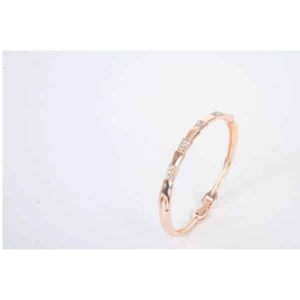 Zinc Alloy Diamond Simple Ladies' Bracelet
