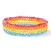 Artificial Crystal Elastic String Bracelet For Women
