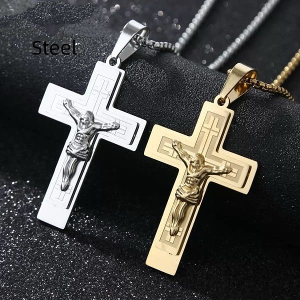 Fashion Personality Stainless Steel Men's Pendant Necklace Does Not Fade