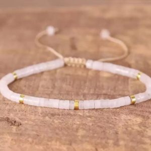 Natural Stone Hand Woven Bracelet