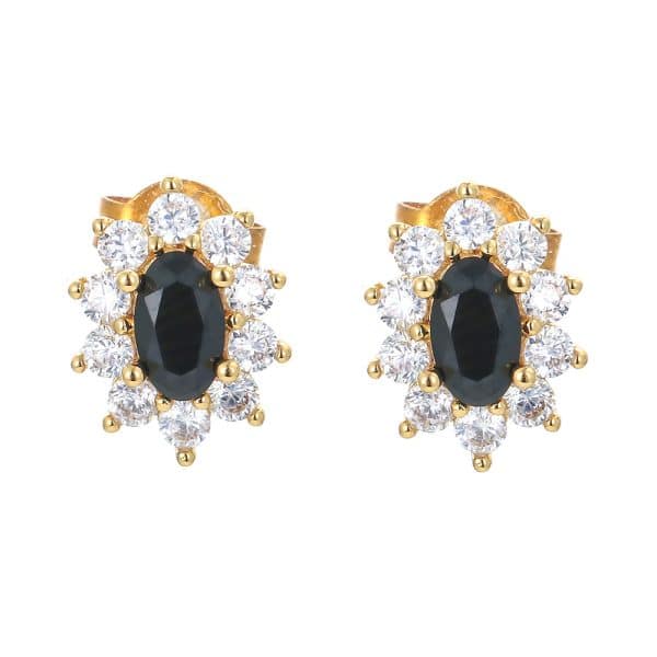 Women's Fashion Simple Micro-set Zirconia Earbone Studs