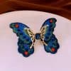 Butterfly Diamond-embedded Open Ring Design Sense Niche Jewelry
