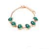 High-end Fashion Peach Heart Crystal Bracelet