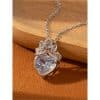 Sweet Colorful Love Romantic All-match Exquisite Niche Zircon Necklace