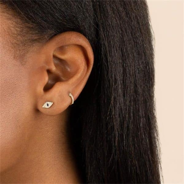 Molan Zirconia Stud Earrings Set