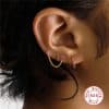 S925 Sterling Silver Fashion Personality Stud Earrings Set