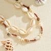 Bohemian Fashion Summer Vacation Style Shell Necklace For Women