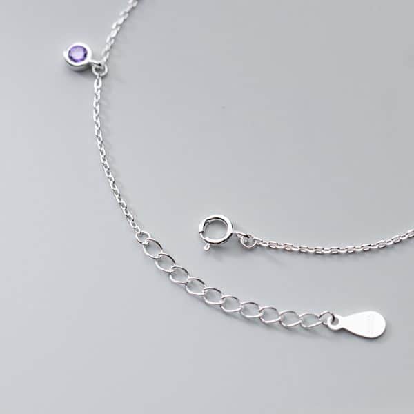 Simple Geometric Round Ornamental Stone Tassel Elegant Graceful Hand Jewelry