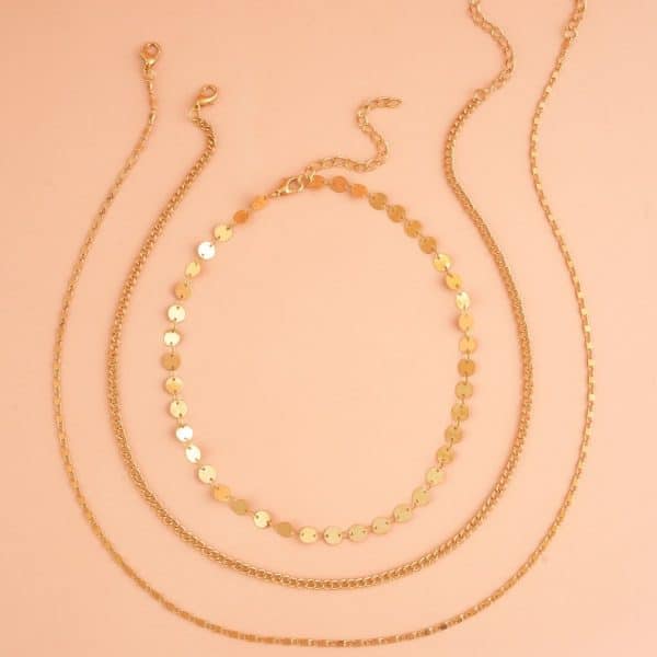 Ferrero Double Hole Wafer Necklace Match Sets