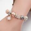 DIY Diamond Rudder Pendant Bracelet For Women