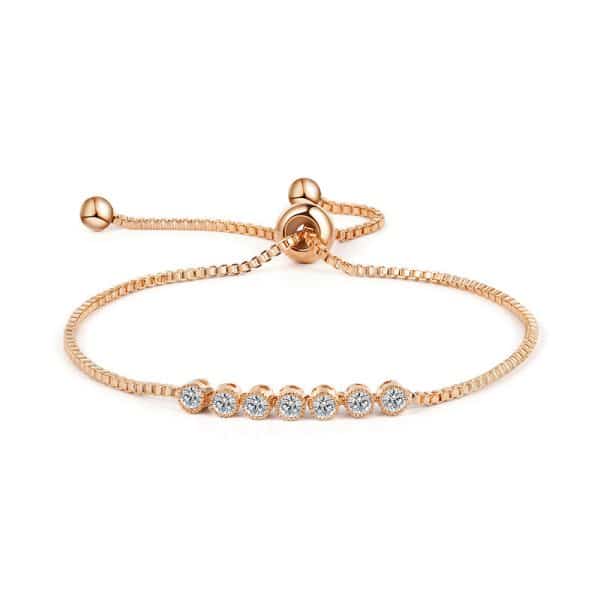 Bracelet Copper Zircon Women's Simple All-match Accessories