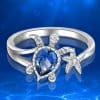 Beach Vacation Hawaiian Wind Summer Ocean Cute Animal Ring