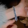 Zircon Micro Inlaid Bracelet Light Luxury Retro Temperament