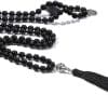 108 PCs 8mm Handmade Knotted Beaded Necklace