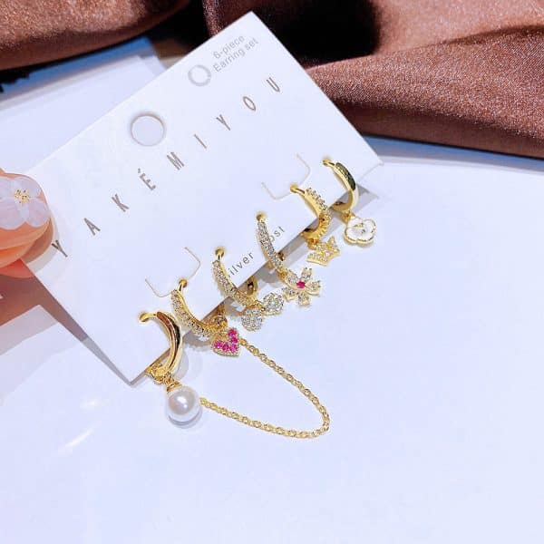 Ladies Fashion Personality Premium Earring Set